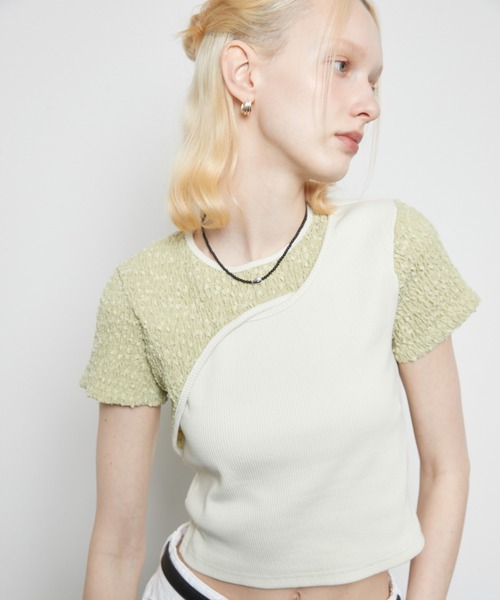 

Футболка с коротким рукавом и V-образным вырезом Lartigent, цвет хаки