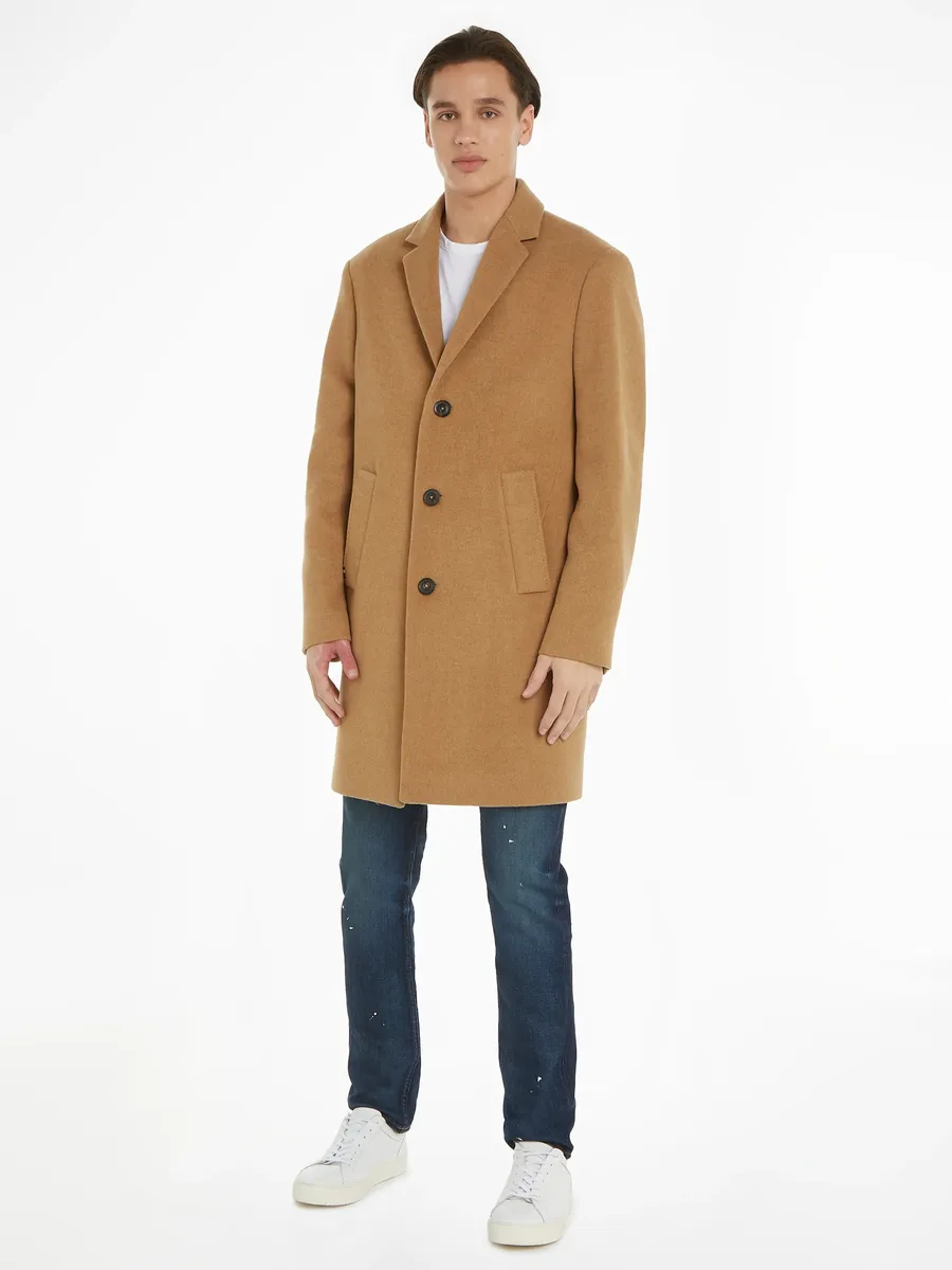 

Полупальто Tommy Hilfiger "DC WOOL MIX COAT", хаки