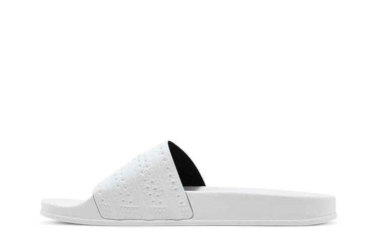 Кроссовки Adidas Adilette Slide, белый — фото 3