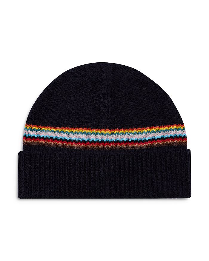 

Шапка-бини с манжетами Paul Smith, синий