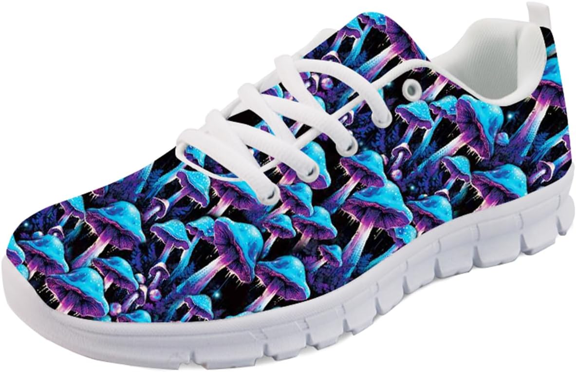 

Кроссовки Forchrinse Purple Bling Bling Galaxy с принтом космоса, унисекс, женские беговые, мужские легкие спортивные дышащие, синий