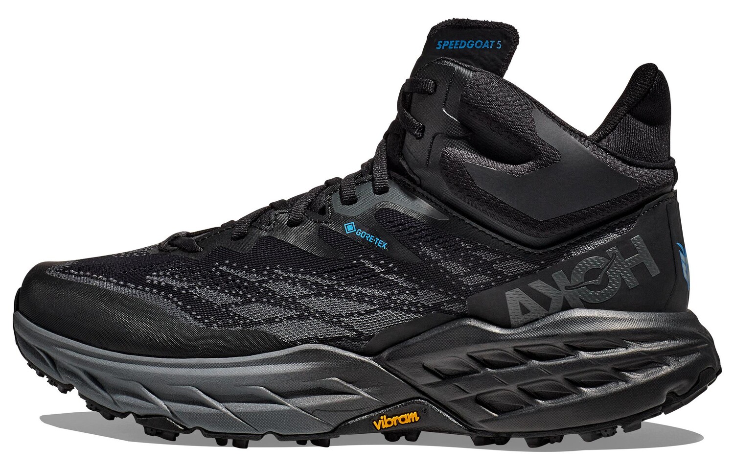 

Кроссовки Speedgoat 5 мужские, среднего размера, черные Hoka One One, Черный, Кроссовки Speedgoat 5 мужские, среднего размера, черные Hoka One One