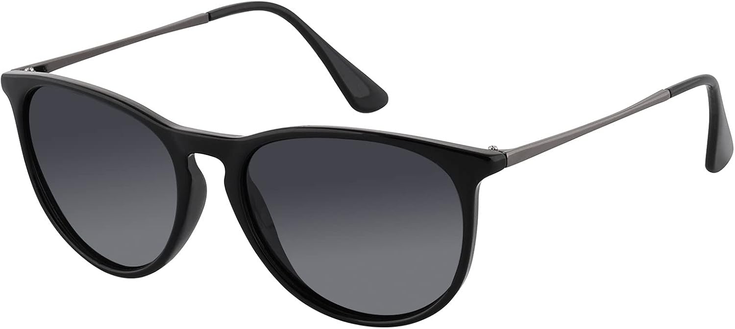 

Солнцезащитные очки для женщин и мужчин в стиле ретро, ​​очки для вождения, винтажная мода 90-х, защита UV400, черные, ретро, ​​солнцезащитные очки для вождения EYESPEX, Black