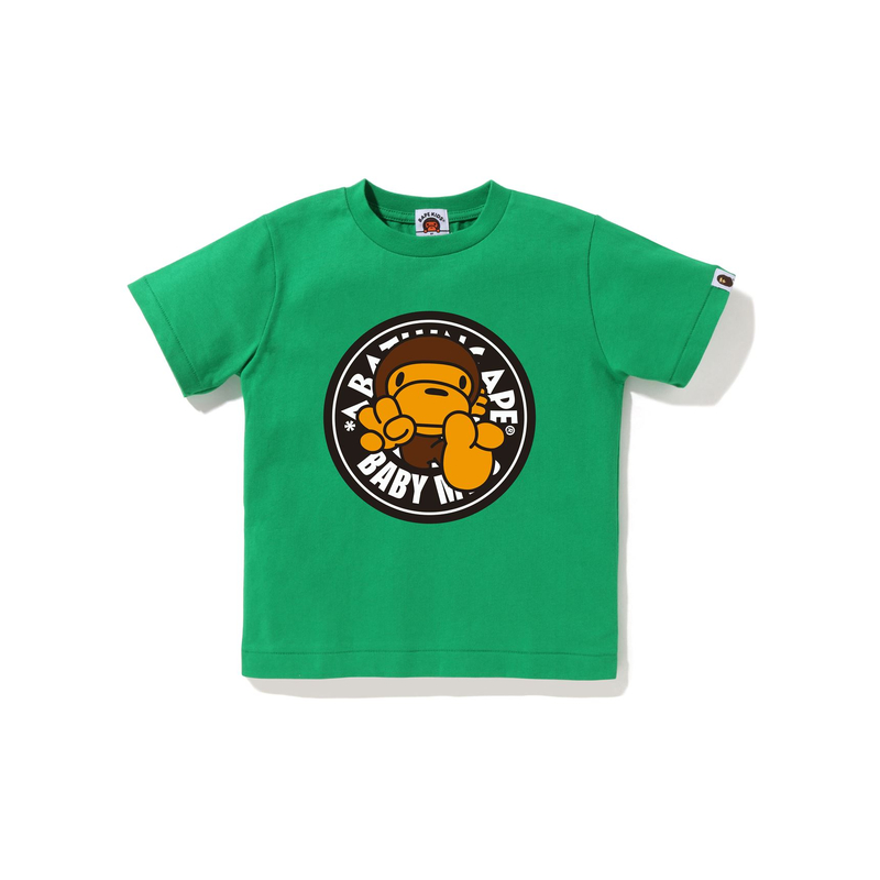 Футболка FW24 Kids' A BATHING APE, оранжевый orx — фото 4