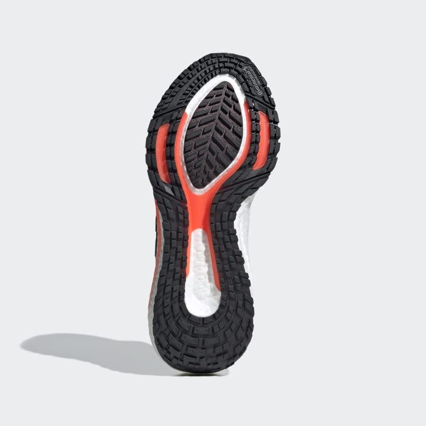 Мужские кроссовки Adidas Ultraboost-21, черный/красный/серый — фото 4