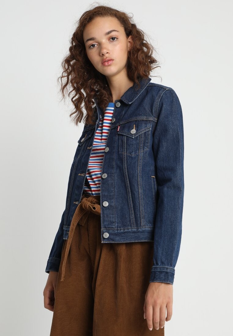 

Джинсовая куртка Levi's ORIGINAL TRUCKER, цвет clean dark authentic