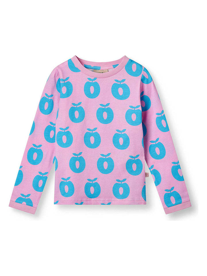 

Лонгслив Äpfel Småfolk, цвет rosa/blau
