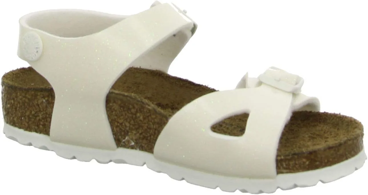 Детские сандалии Birkenstock Rio, белый/слоновая кость — фото 4