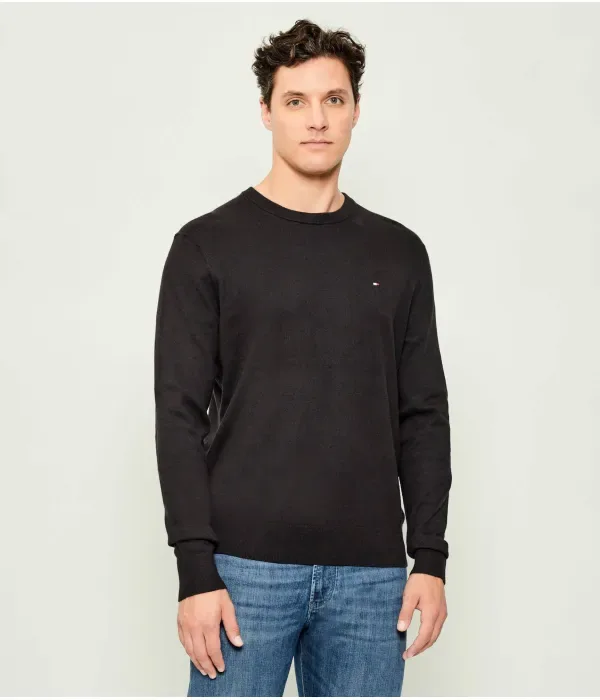 Свитер regular fit Tommy Hilfiger, черный