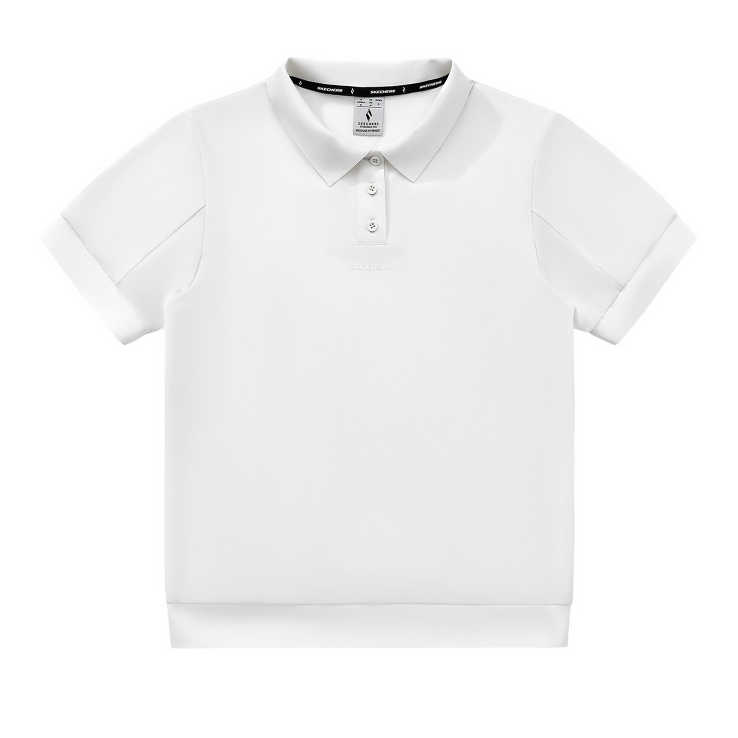 

Yazhuan Series Polo Shirt Unisex Denim Gray Skechers, серый