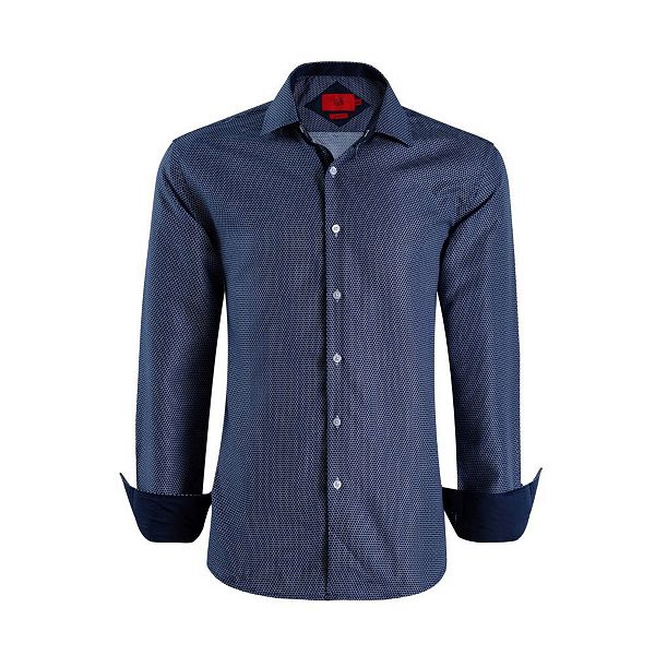 Мальчиковая рубашка slim fit в рубчик Elie Balleh, White — фото 2
