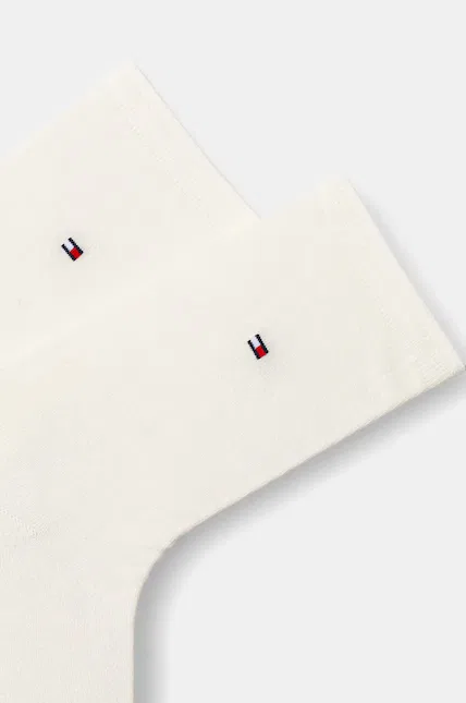 Носки женские с шелком Tommy Hilfiger, бежевый — фото 2