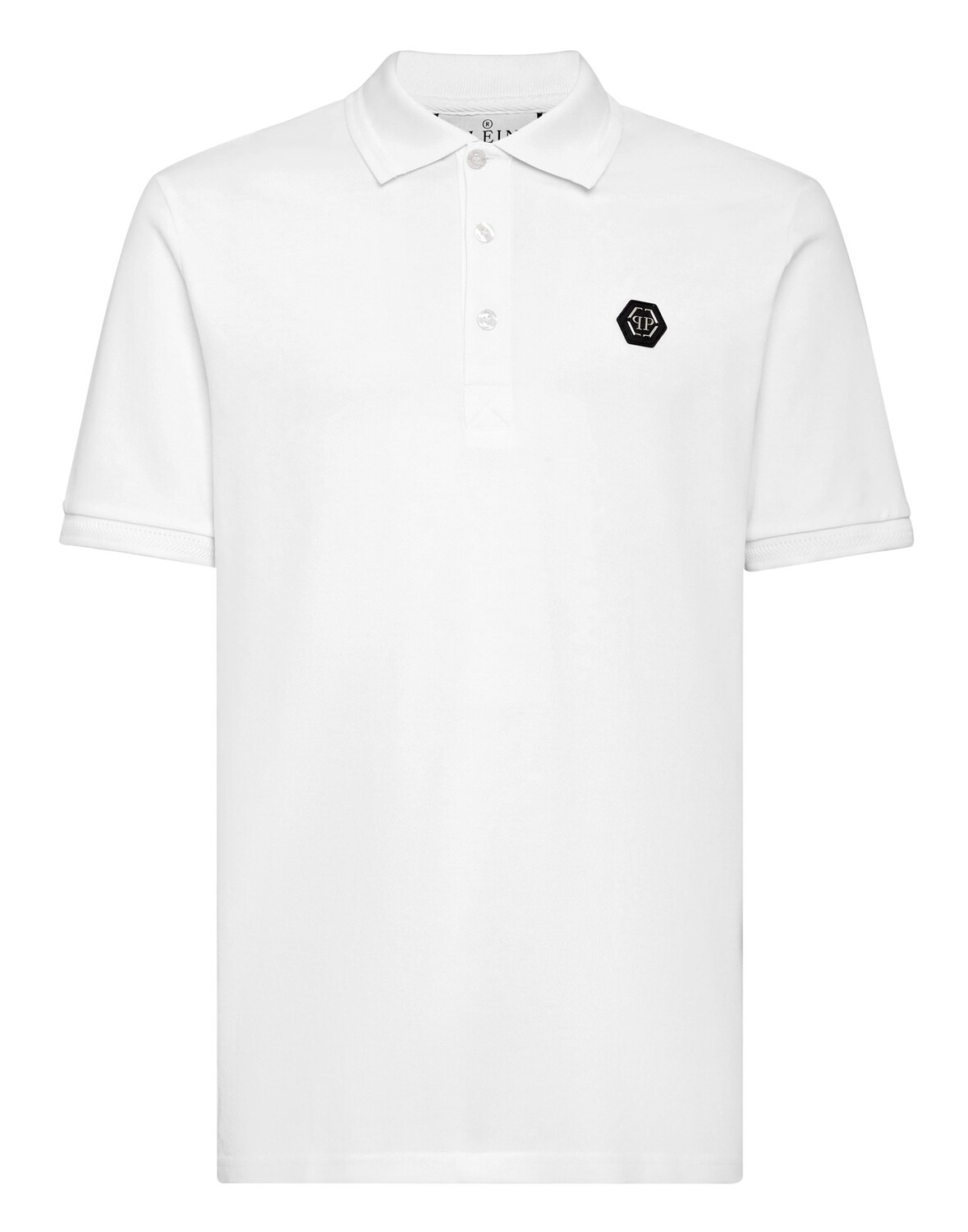 

Рубашка-поло Slim Fit SS Snake Philipp Plein, белый