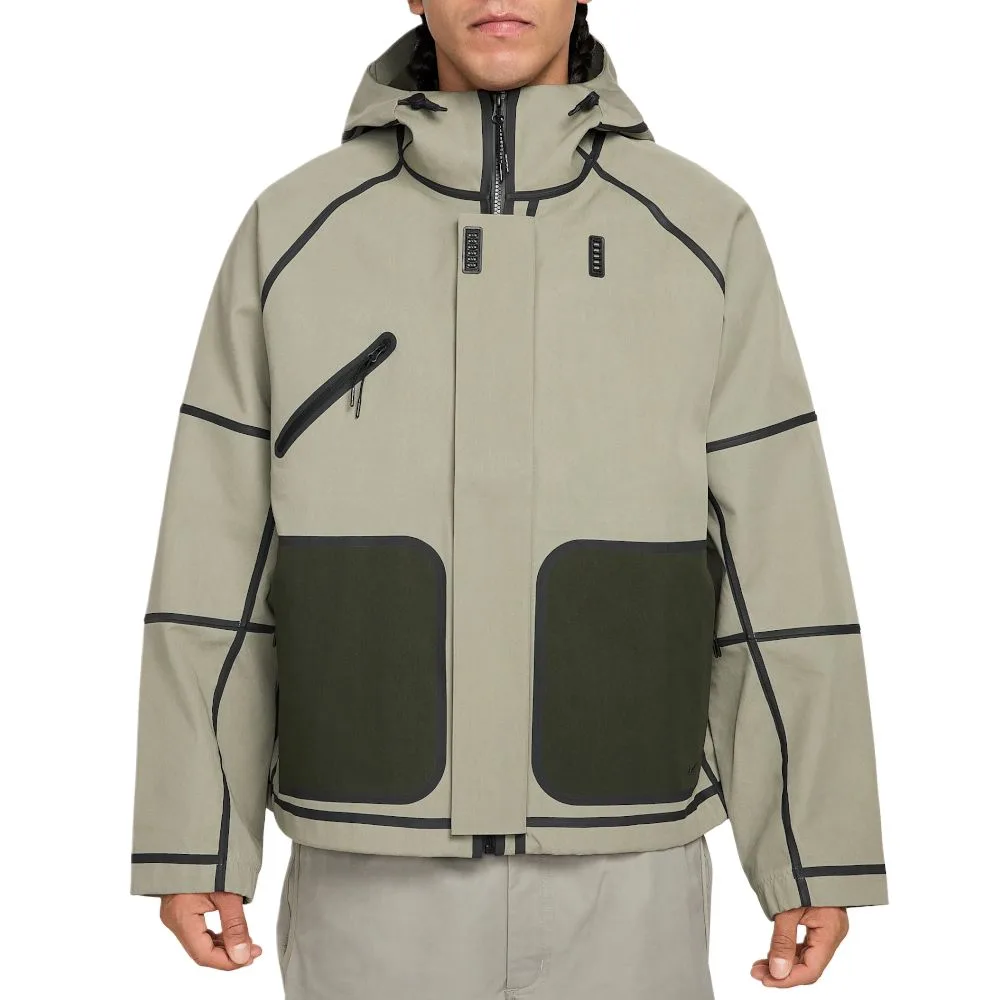 Мужская ветровка с капюшоном Storm-FIT Nike, зеленый