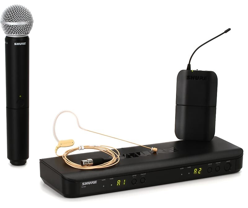 

Микрофон Shure BLX1288/MX153-J11