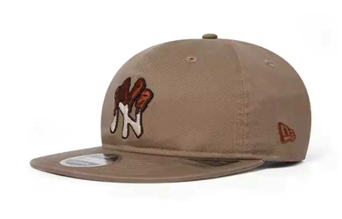 

New Era Хлопковая бейсболка унисекс цвета хаки, Khaki