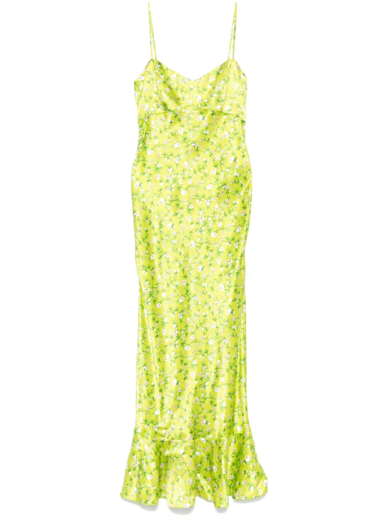 

Saloni платье макси Mimi, зеленый