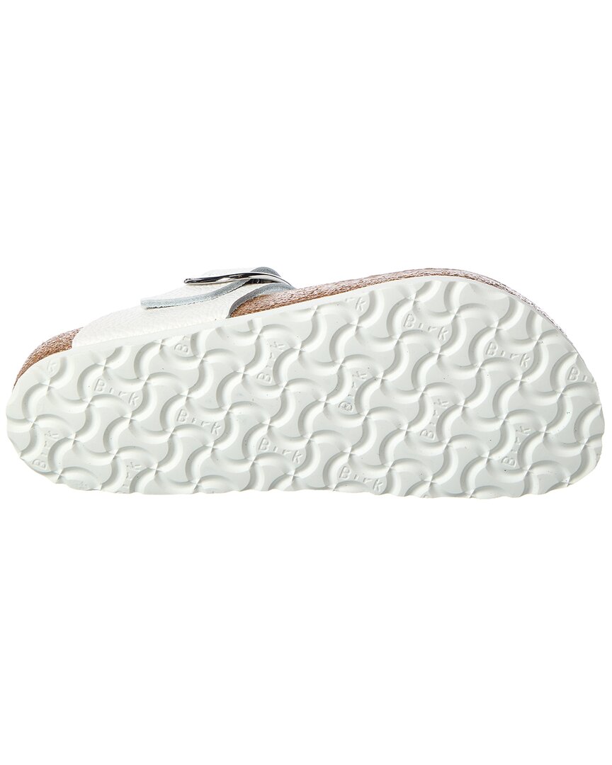 Birkenstock Gizeh Big Buckle Leather Sandal, белый — фото 4