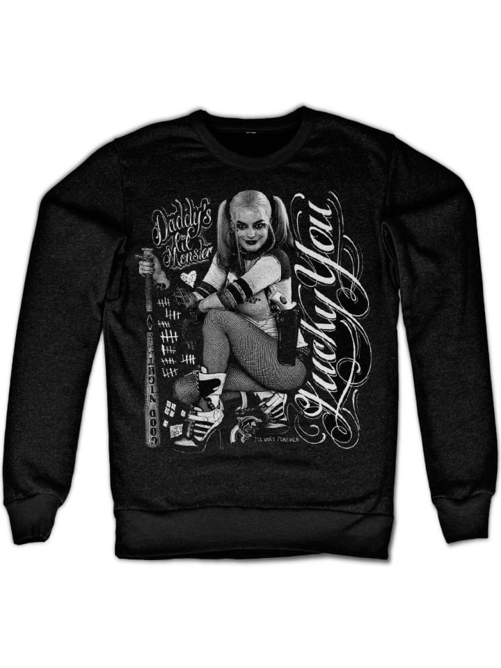 

Пуловер DC Commics Harley Quinn, черный