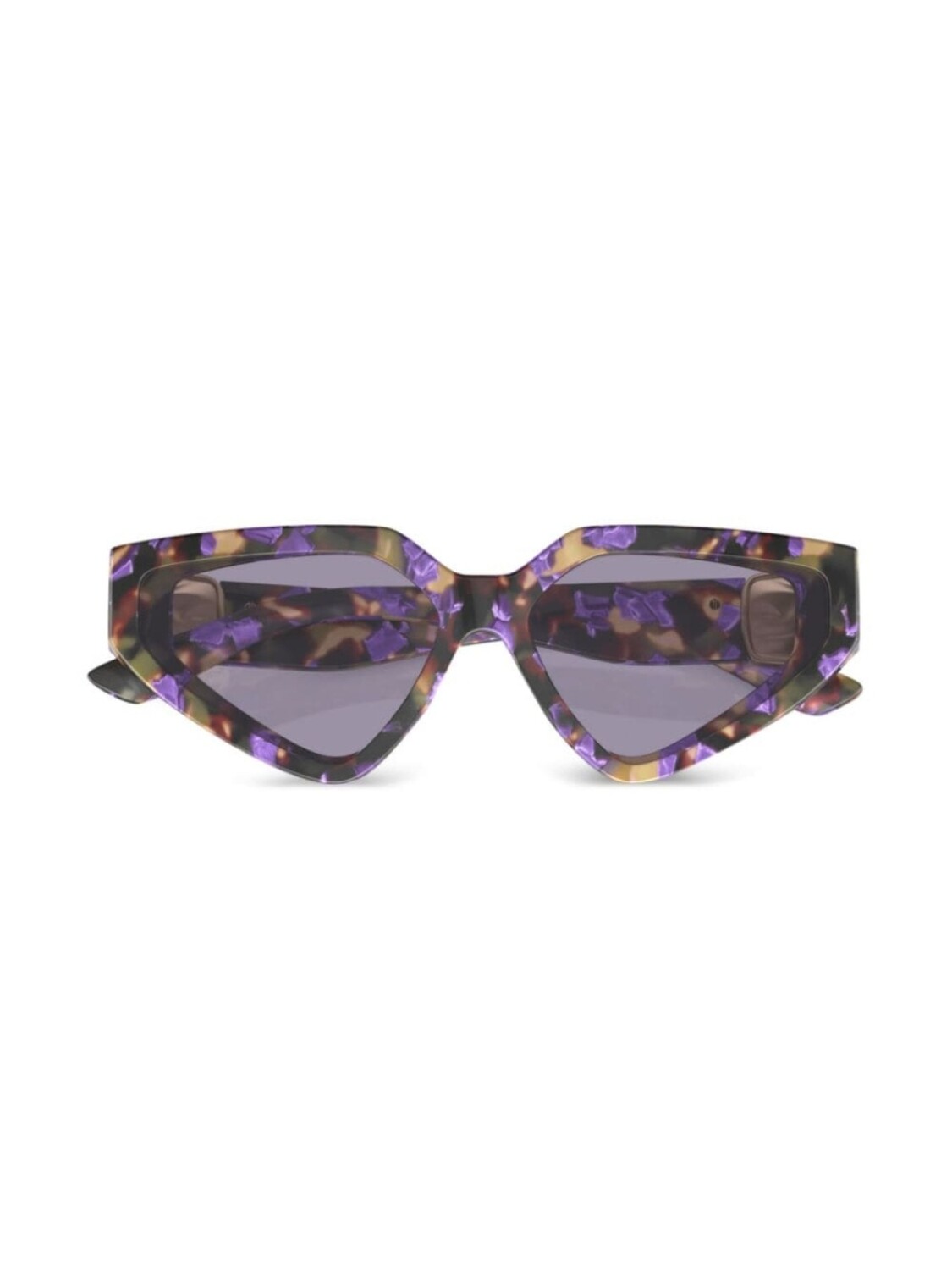 Dolce & Gabbana Eyewear солнцезащитные очки Precious в оправе 'кошачий глаз', синий — фото 4