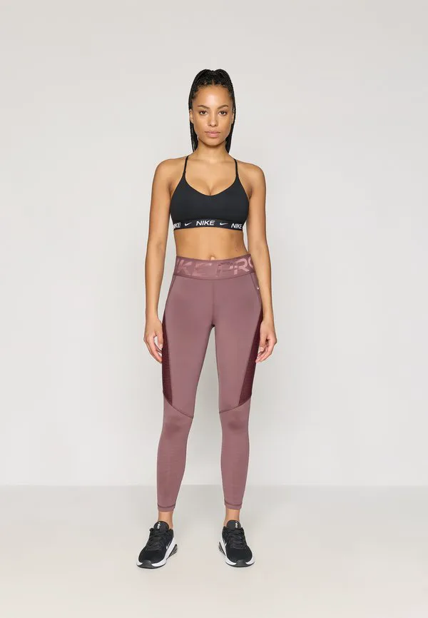 Леггинсы sculpt 7/8 Nike Performance, Tattoo/Burgundy Crush/White — фото 2