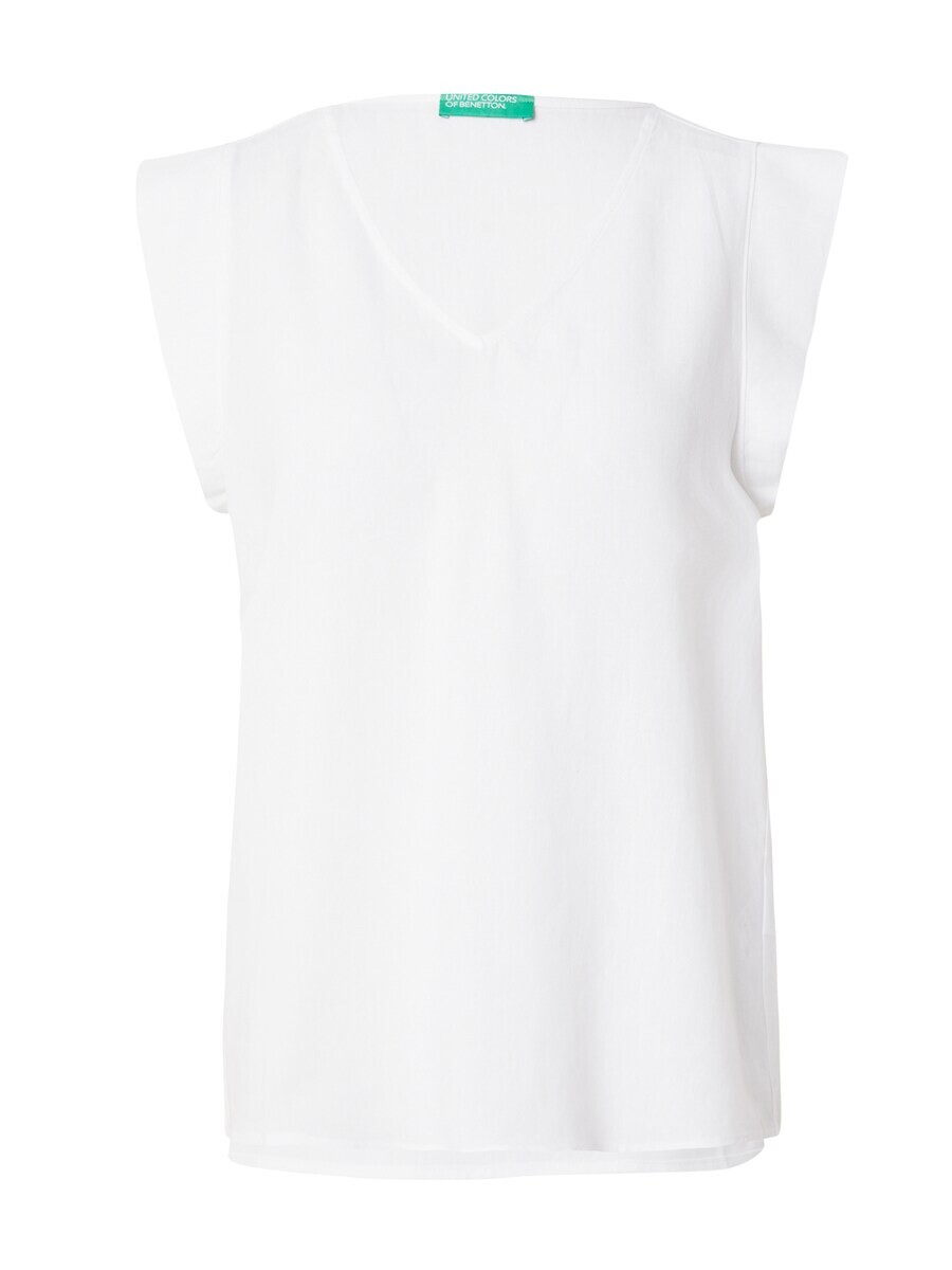 

Блузка с коротким рукавом UNITED COLORS OF BENETTON Blouse, белый