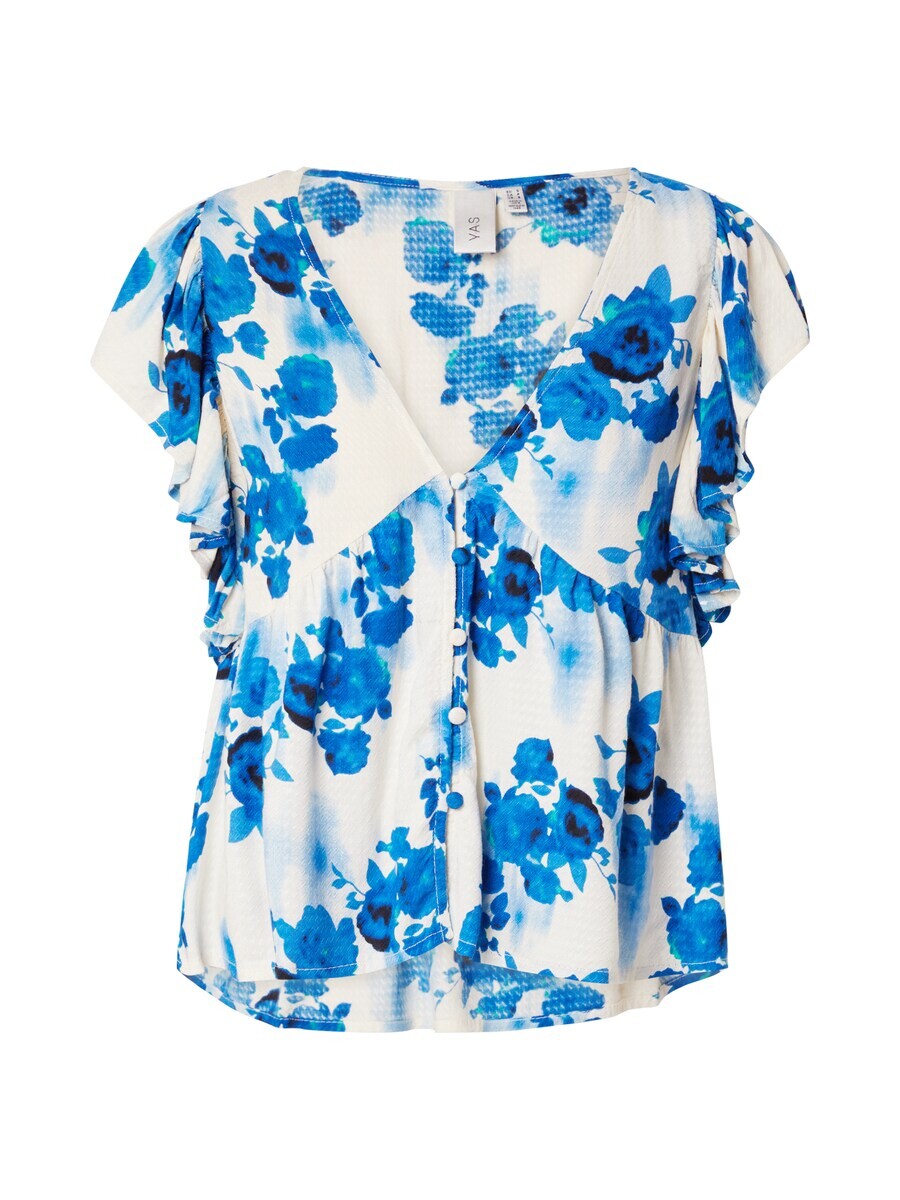 

Блузка с коротким рукавом YAS Blouse Bloom, цвет gentian