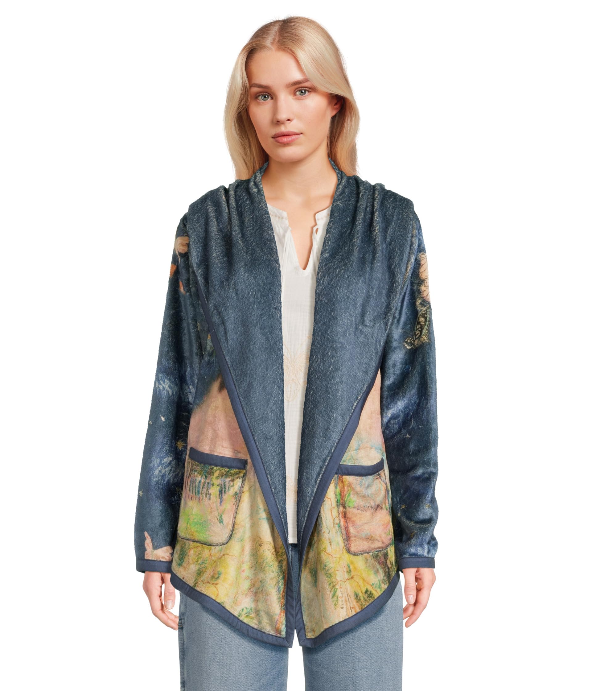 

Куртка Johnny Was Joan Sherpa Jacket, цвет Aurelius