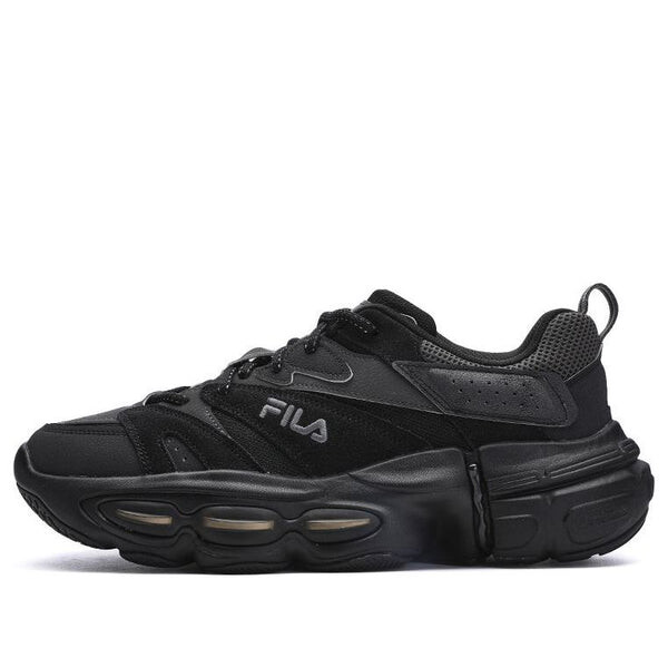 

Кроссовки et fashion sneakers 'black' Fila, черный