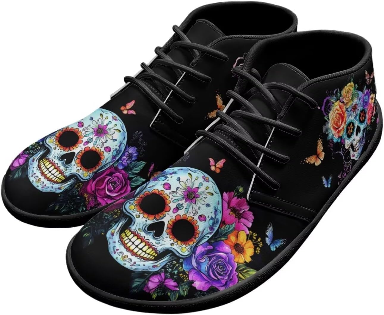 

Мужские низкие кроссовки для ходьбы из искусственной кожи, спортивные кроссовки, повседневные деловые кроссовки Ecaestolph, черный/фиолетовый