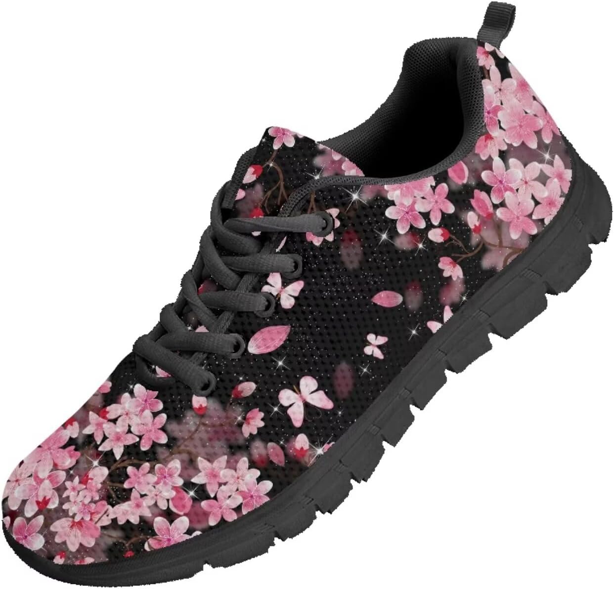 

Мужские кроссовки Funnydude с забавным принтом, повседневные обувь для ходьбы, весенние кеды для тренировок, Cherry Blossom