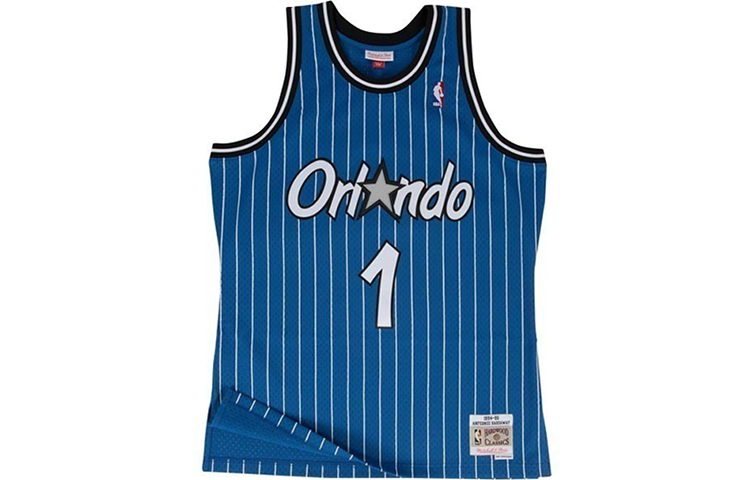 

Детская баскетбольная майка Mitchell & Ness NBA Orlando Magic Anfernee Hardaway 1994-95 Swingman дорожная
