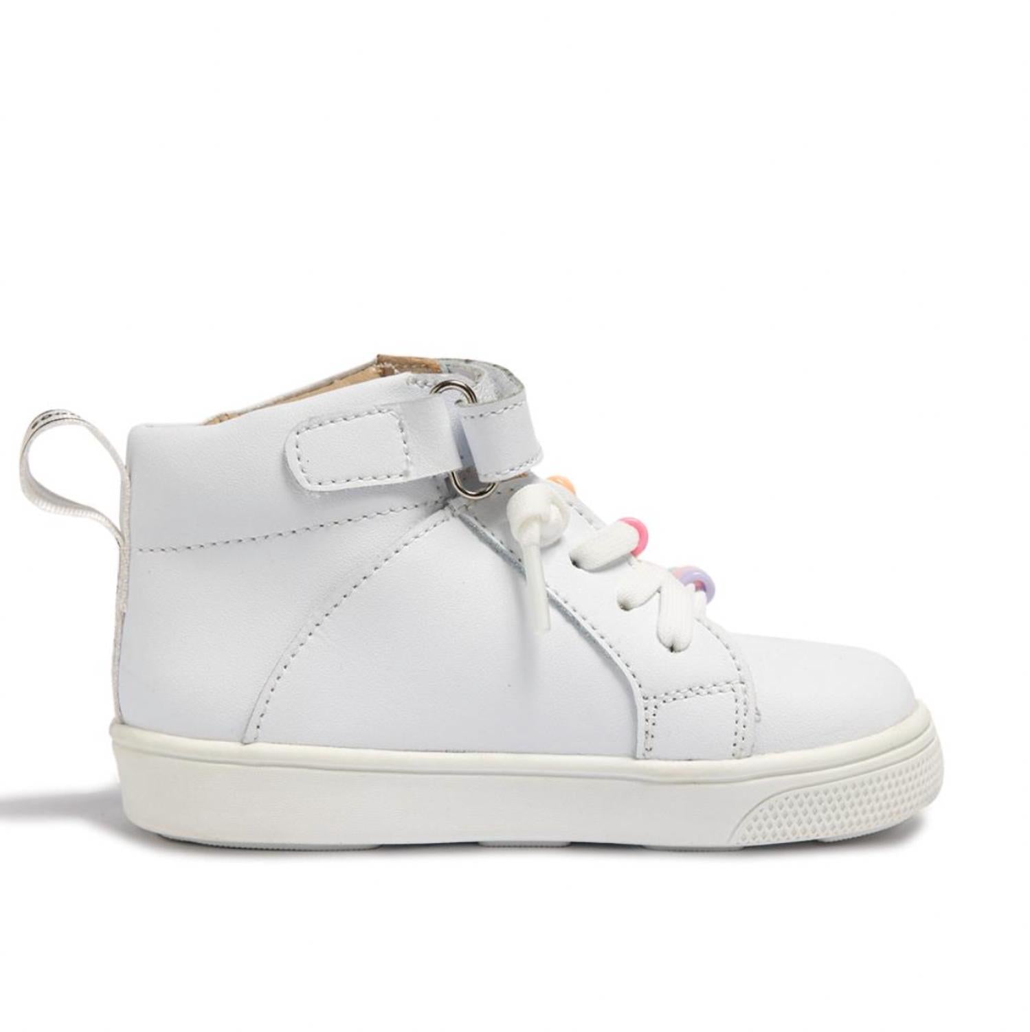 

Высокие кроссовки Wonderwall для девочек в белом цвете Shooshoos