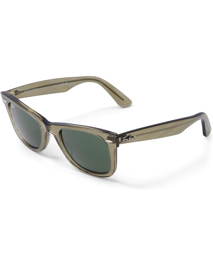 

Солнцезащитные очки Ray-Ban 0RB2140 Original Wayfarer Photochromic, цвет Photo Striped Grey 1