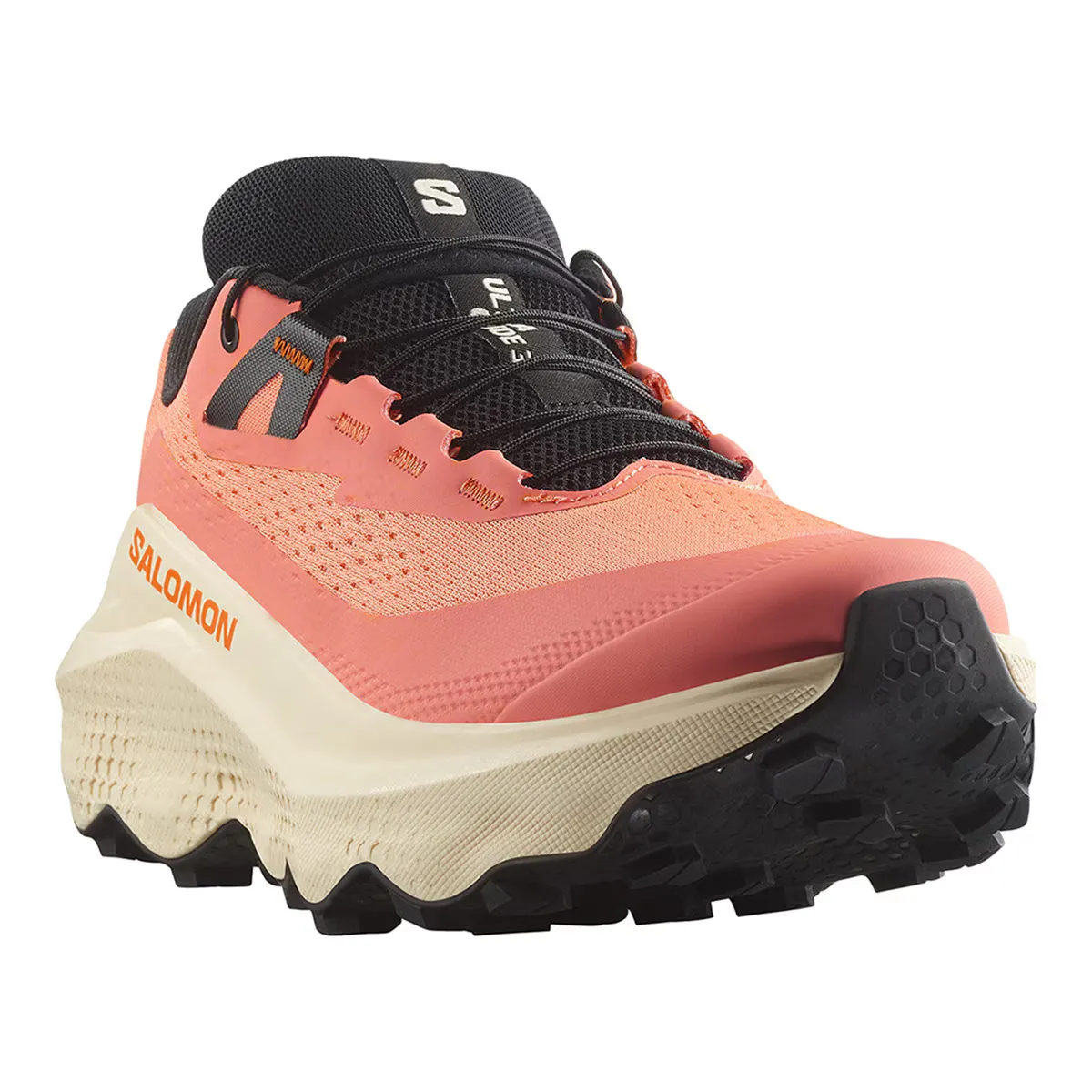 Женские кроссовки для трейлраннинга ULTRA GLIDE 3 W SALOMON, оранжевый — фото 2