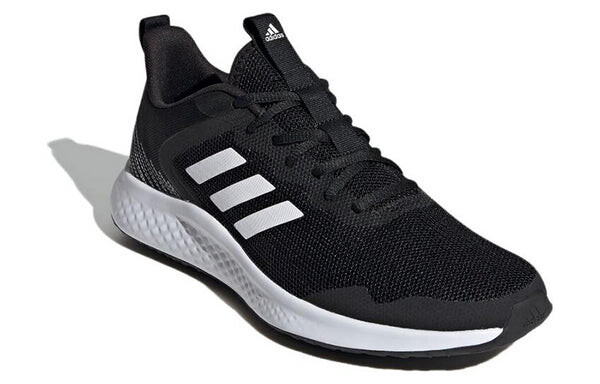 Кроссовки Adidas Fluidstreet Running Shoes 'Black White', черный — фото 3