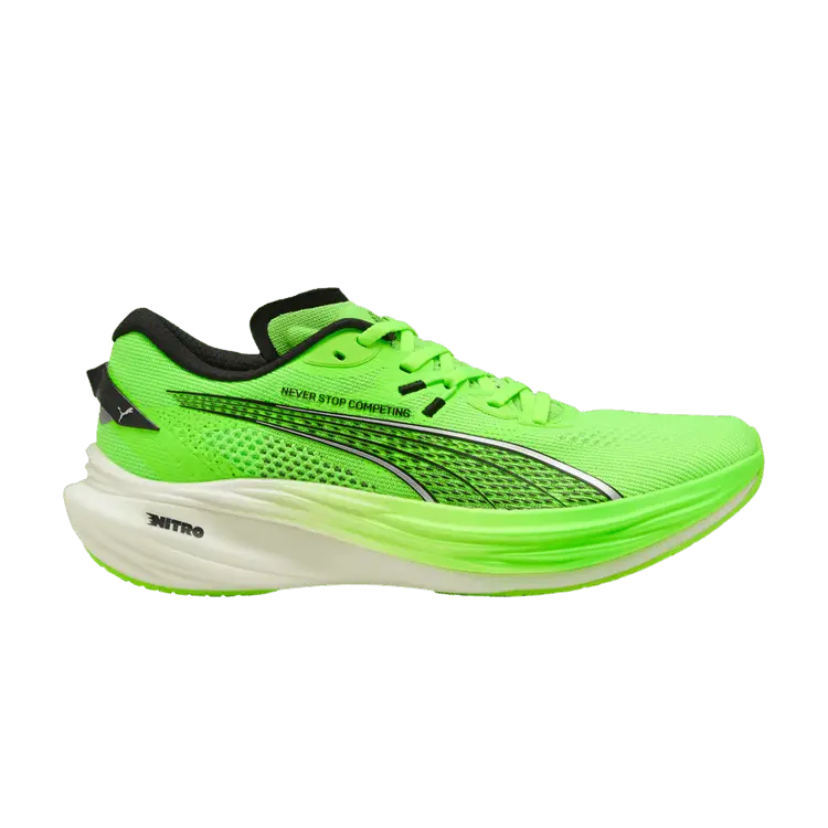 

Кроссовки Puma HYROX x Deviate Nitro 3 Green Glare, зеленый