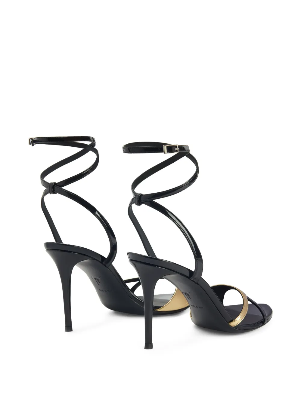 Босоножки Bellha 90 Giuseppe Zanotti, черный — фото 3