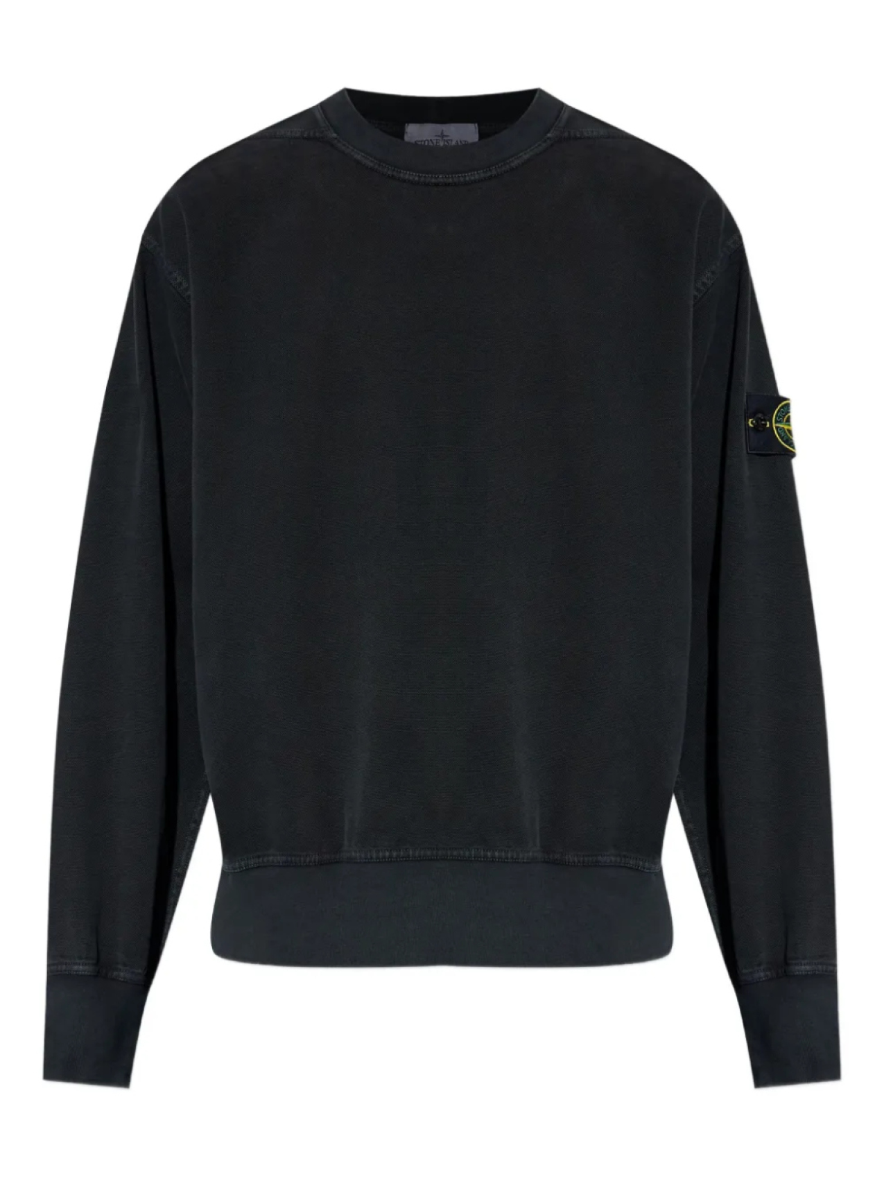 

Толстовка с круглым вырезом и логотипом Stone Island Compass, черный