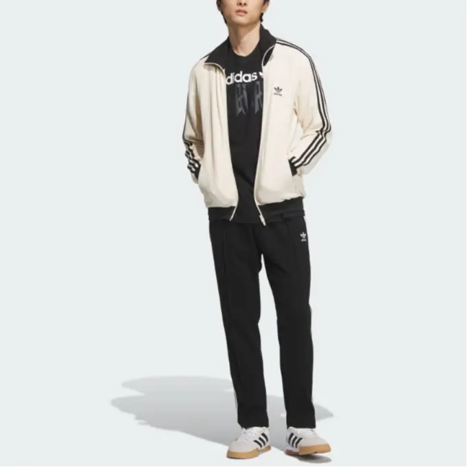 Куртка унисекс Wonder White Adidas Originals, цвет Wonder White — фото 4