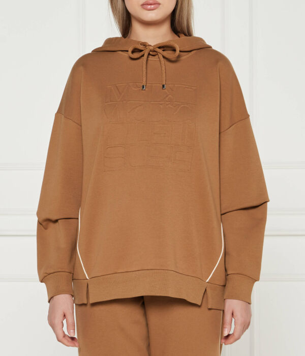 

Толстовка женская Max Mara Leisure свободного кроя, коричневый