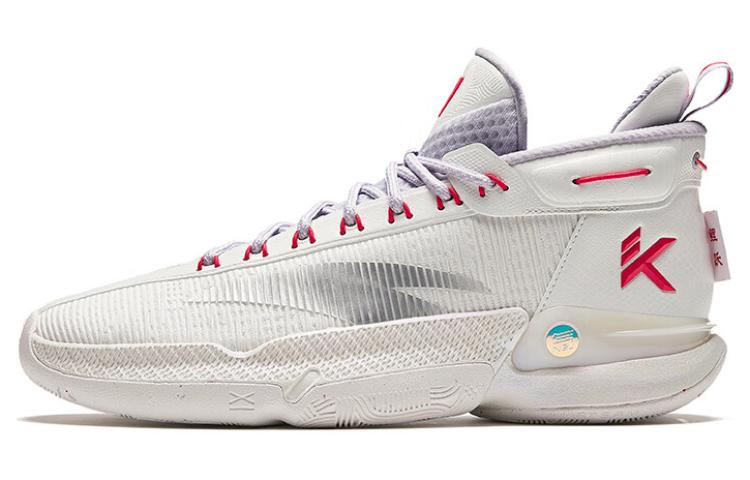 

ANTA Кроссовки KT9 с амортизацией, износостойкие, дышащие, мид-топ, мужские, белые, цвет White