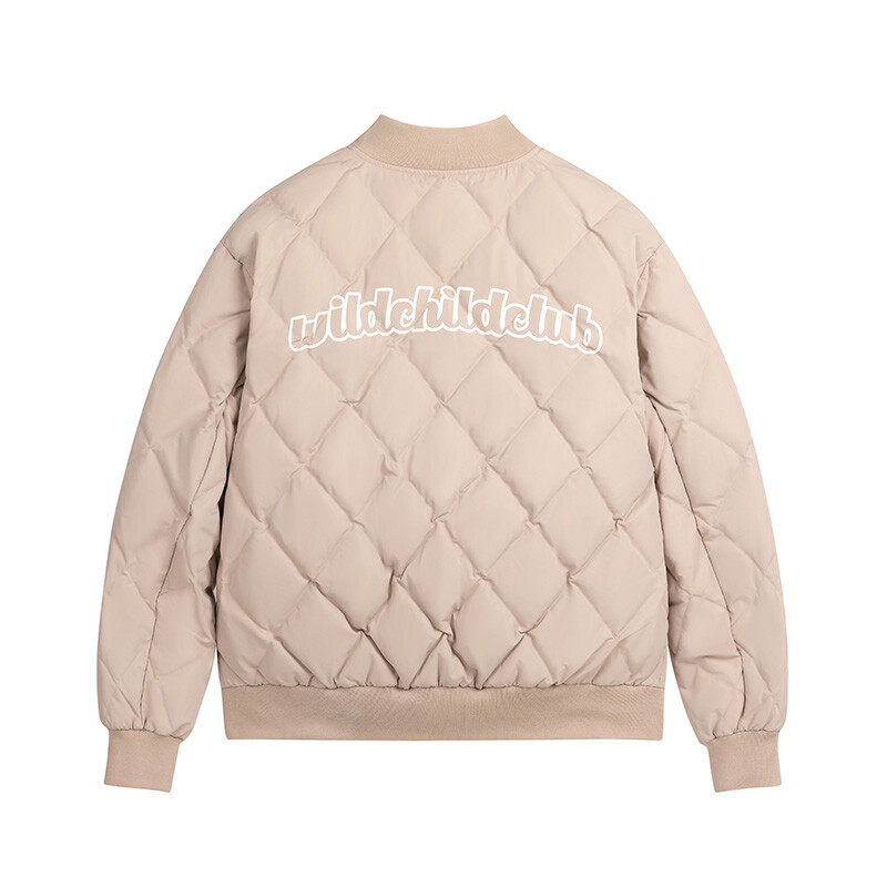 Wild child club Стеганая куртка унисекс для детского клуба Wild, Хаки — фото 3