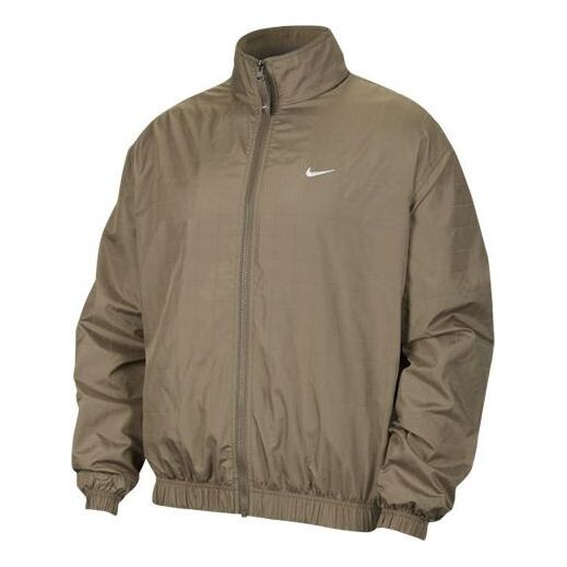 

Куртка lab athleisure casual sports reflective mesh woven jacket gray Nike, серый
