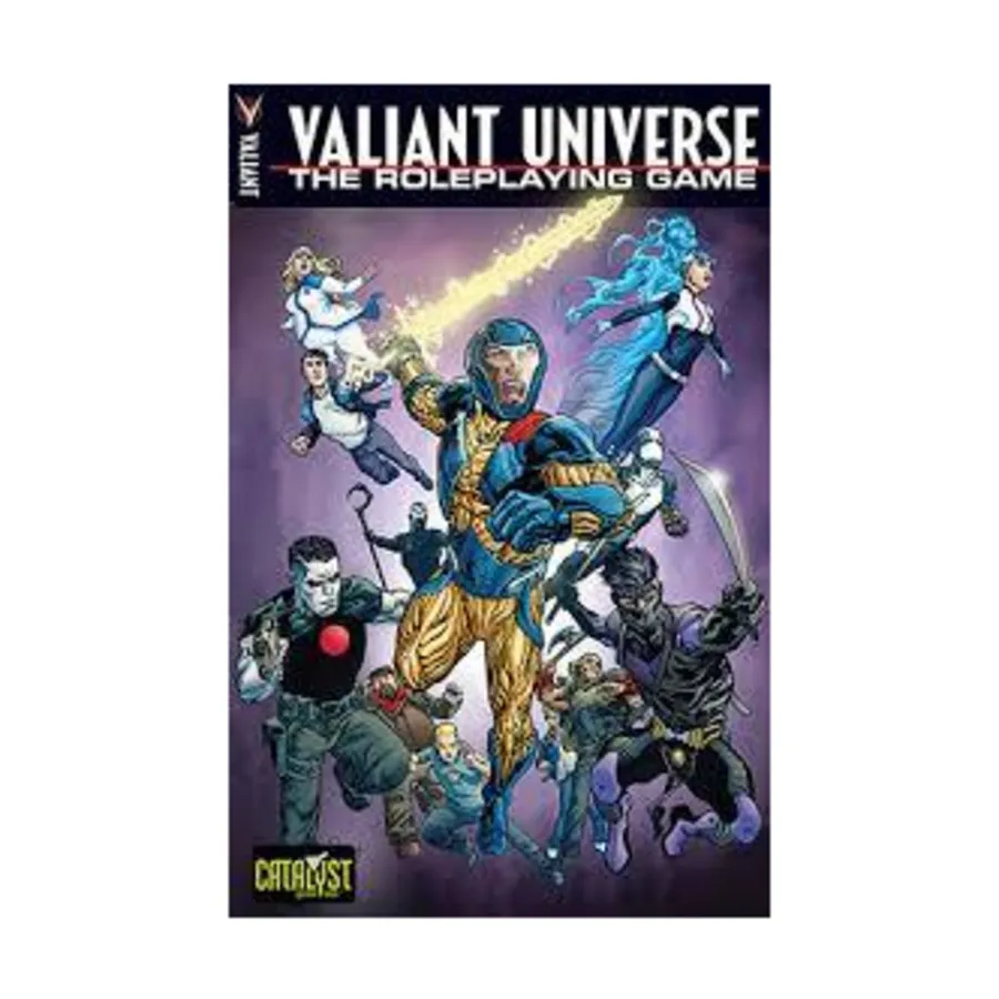 

Valiant Universe Role Playing Game, Valiant Universe RPG, твердый переплет