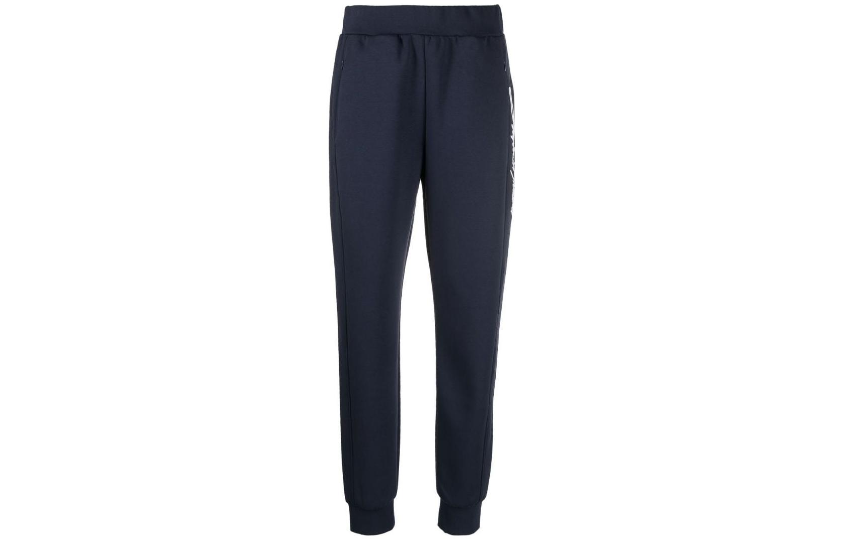 

Вязаные спортивные штаны Women's EMPORIO ARMANI, синий