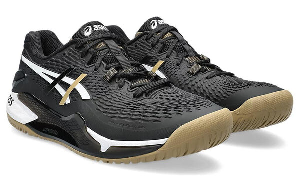 Кроссовки гелевые Resolution 9 x Hugo Boss Asics, черный — фото 3