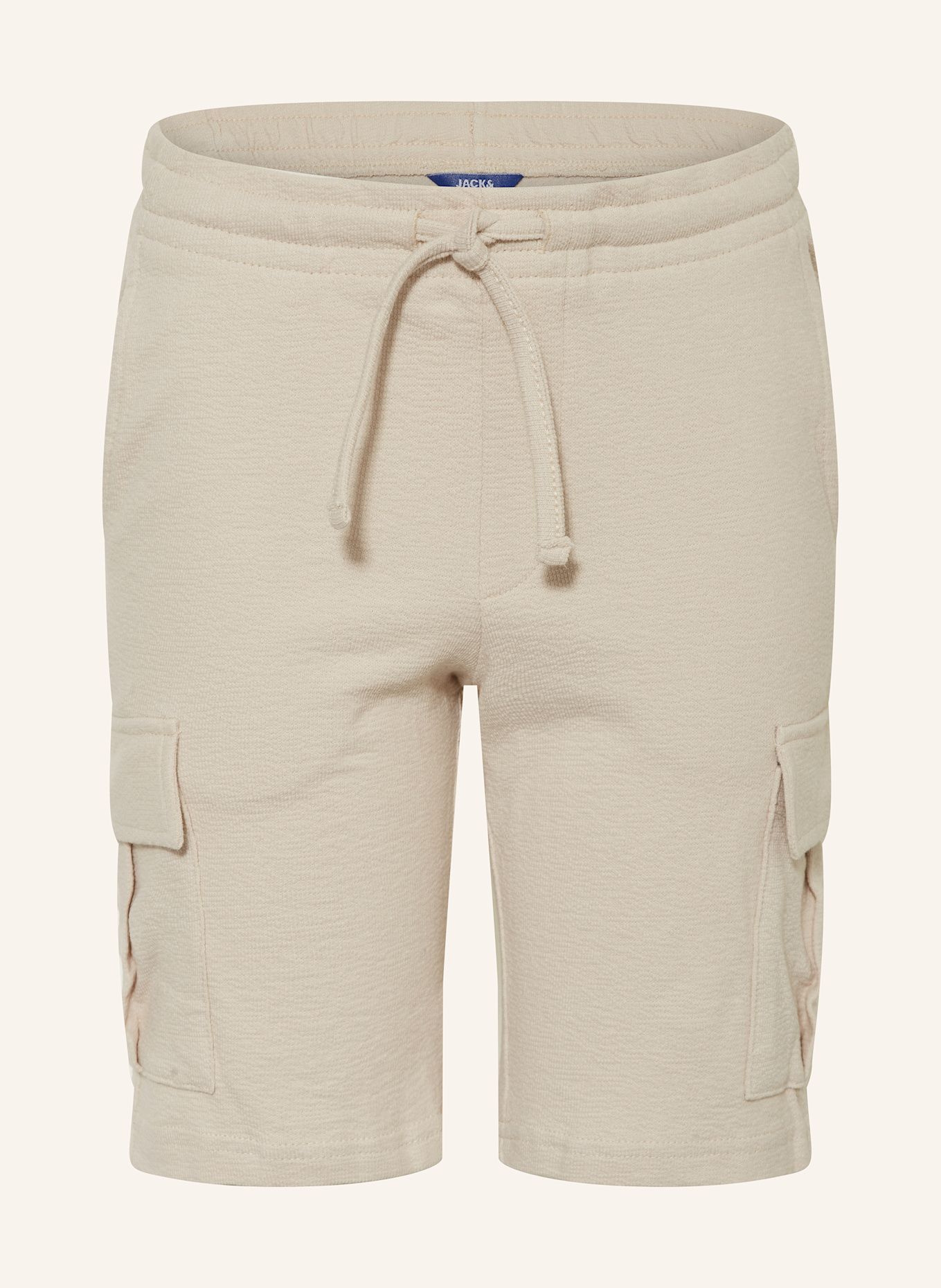 

Махровые шорты-карго Jack&Jones, бежевый