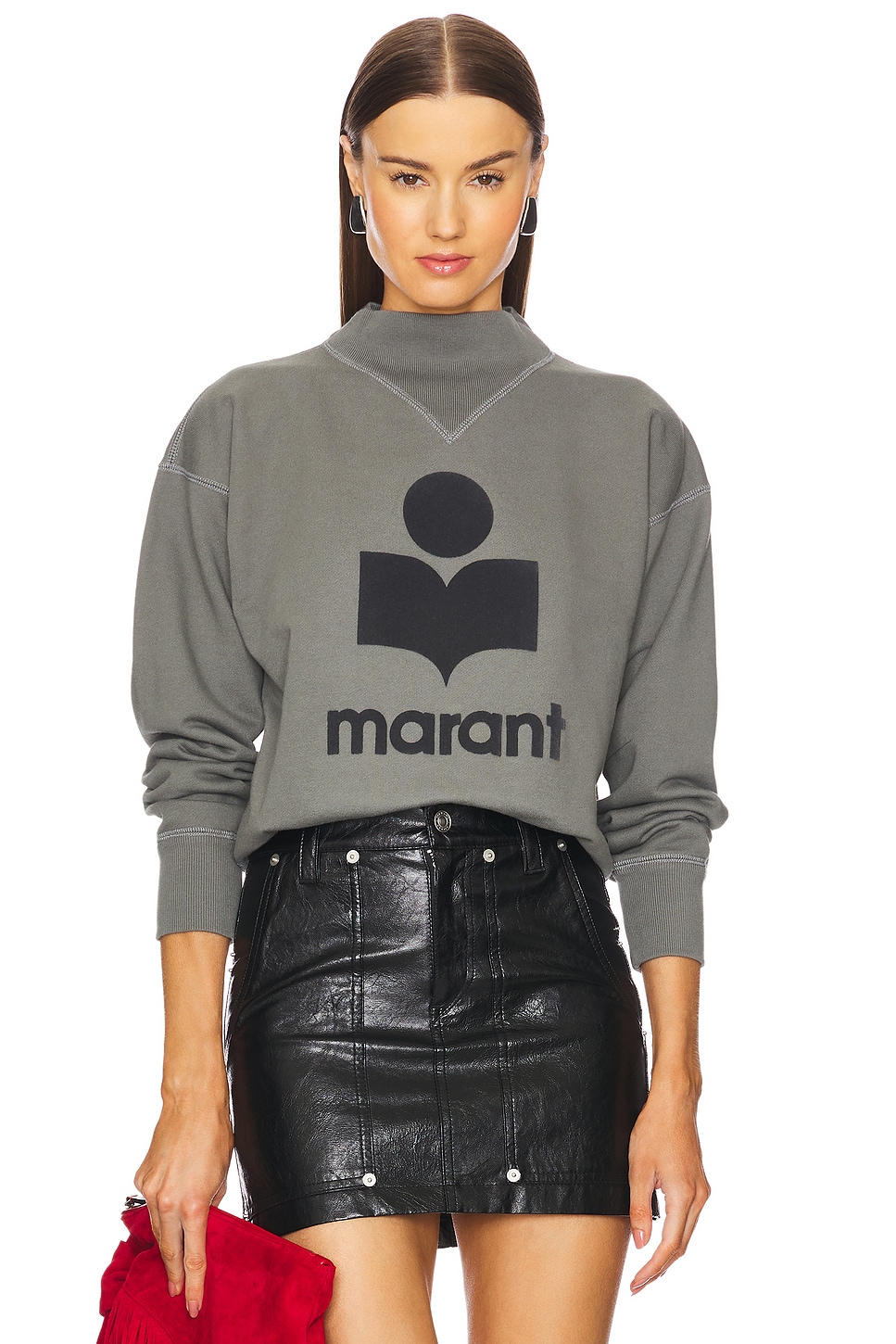 

Толстовка моби Isabel Marant Etoile, цвет slate