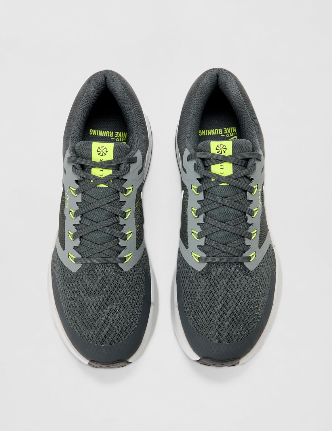 Мужские кроссовки для бега по шоссе Nike Run Swift 3, 6 Anthracite/Summit White/Smoke Grey/Cyber — фото 4